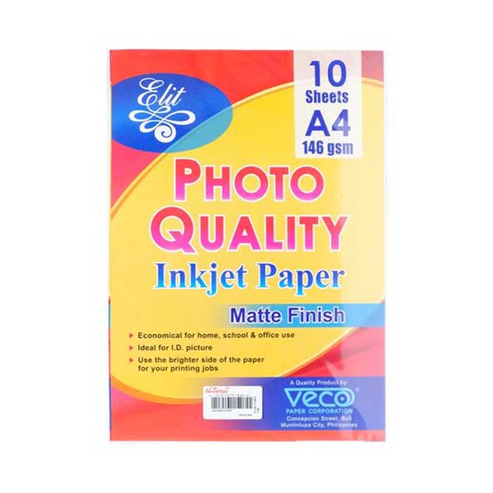 Photo Paper (LCT) Matte Photo Paper A4 200 gsm 20 sheets - Supplies 24/7  Delivery