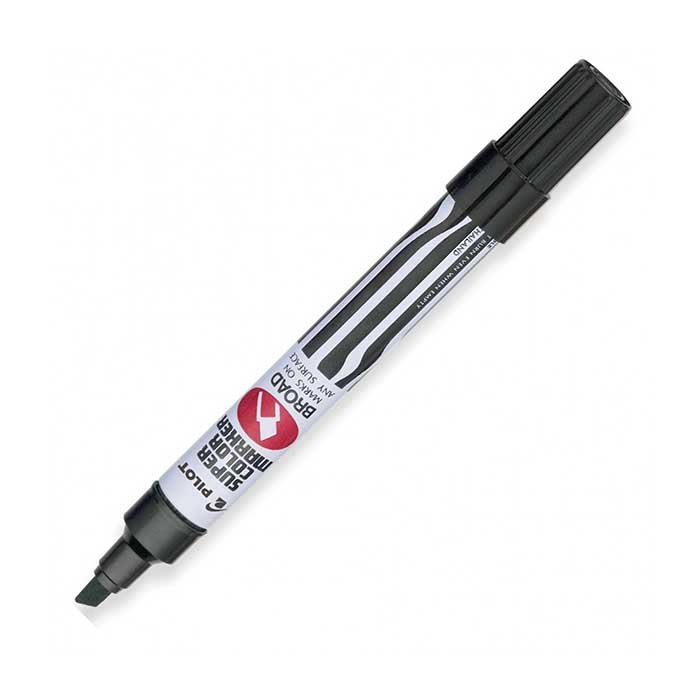 Pilot Permanent Marker Broad Black – Biz Asia Trading