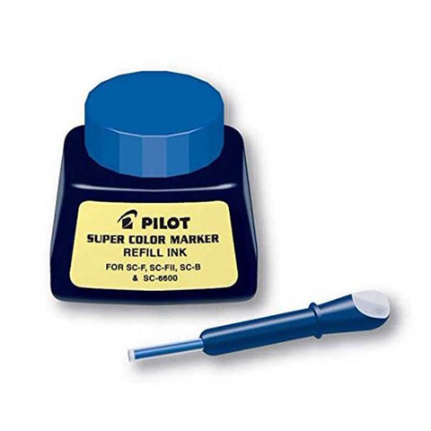 Pilot Super Color Permanent Marker Refill Ink, Blue Ink