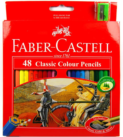 Faber Castel Colored Pencil 48's Long