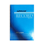 Advance Record Book 500PP Blue Cover