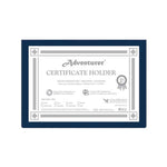 Adventurer Certificate Holder A4 8.27" X 11.69" CH-4