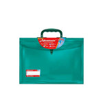 Adventurer Plastic Expanding Envelope Short Colored w/handle Push Lock E13SWH