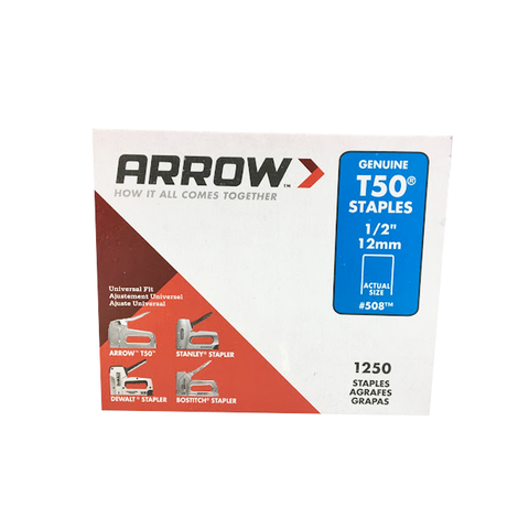 Arrow Gun Tacker Wire T50 1/2 4'S