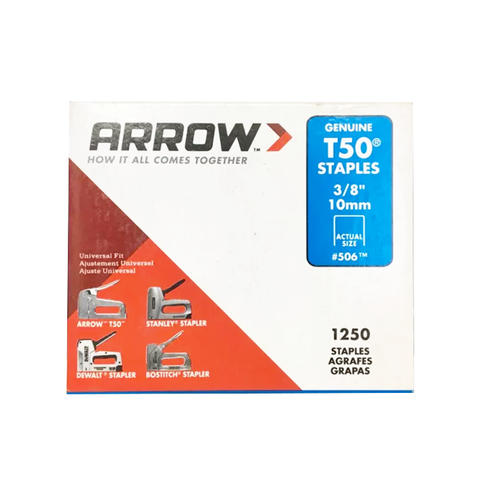 Arrow Gun Tacker Wire T50 3/8" 4'S