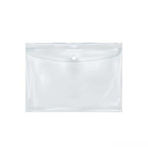 Adventurer Plastic Expanding Envelope Short Button Type Gauge 6 E201S