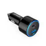 Anker Powerdrive II PD With 1PD AND 1 PIQ  B2B Black