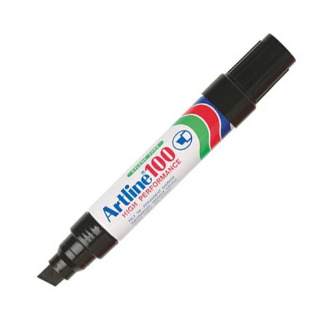 Artline Permanent Marker Pen #100 Jumbo Black