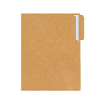 BONUS FOLDER SHORT (WHITE INSIDE / KRAFT OUTSIDE)