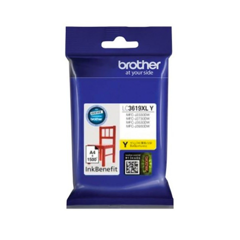Brother Ink Cartridge LC3619 Yellow