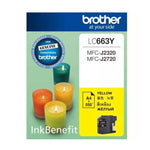 Brother Ink Cartridge 663 Yellow