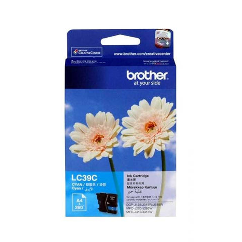 Brother Ink Cartridge LC-39 Cyan