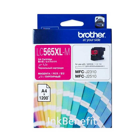Brother Ink Cartridge LC-565XL High Yield Magenta