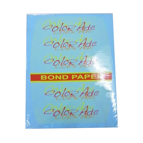 Color Ade Colored Bond Paper S-16 56GSM Short