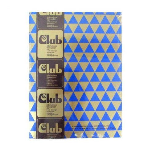Club Carbon Paper Short Blue