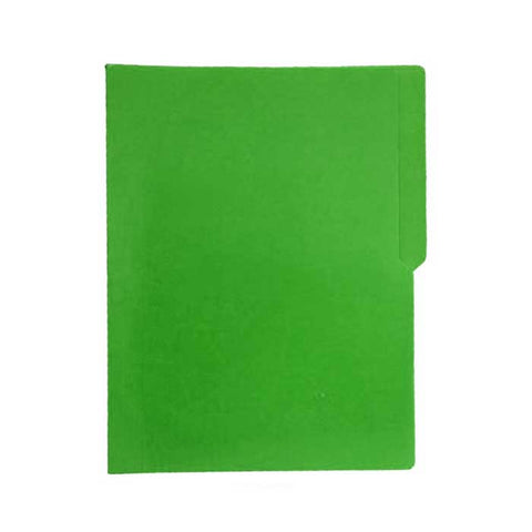 Colored Folder Short Green P/X Brand