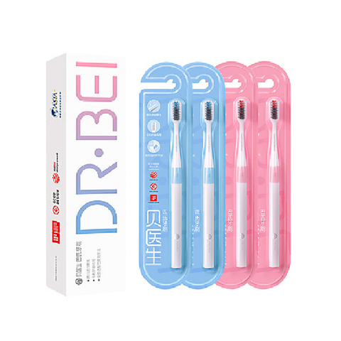 Dr. Bei Bass Classic Family Pack Toothbrush