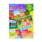 ELIT INKJET PHOTO PAPER GLOSSY 200gsm A4 / 10'S