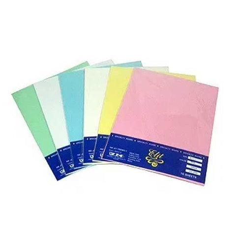 Elit Specialty Board Vellum 220gsm Colored 10's A4
