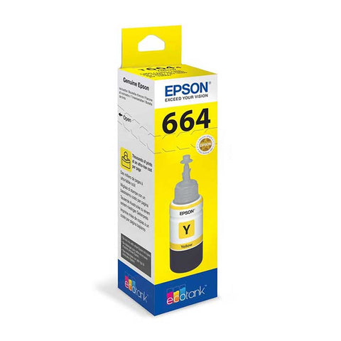 Epson 664 Yellow Ink Bottle