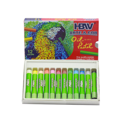 HBW Arte & Cor 12 Oil Pastel