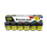 HBW Poster Color, 6P (18ml)