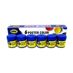 HBW Poster Color, 6P (18ml)