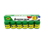 HBW Poster Color, 6P (18ml)