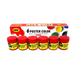 HBW Poster Color, 6P (18ml)