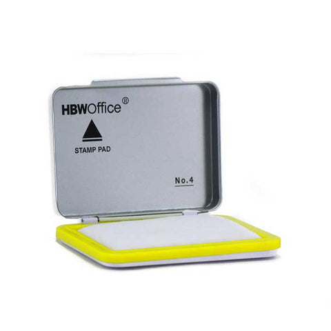 HBWOffice Stamp Pad Metal Case without ink Small