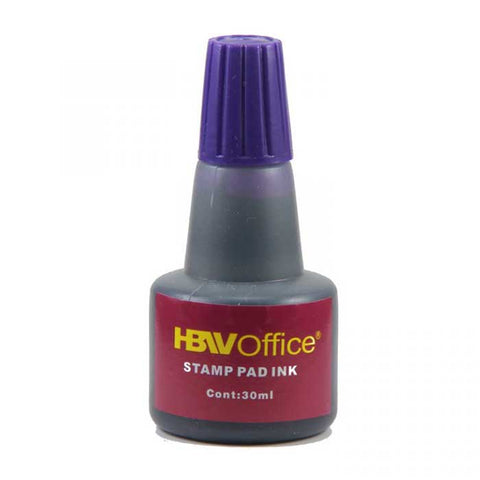 HBW Stamp Pad Ink 30ml Violet