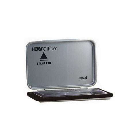 HBW Stamp Pad #4 with Ink Black