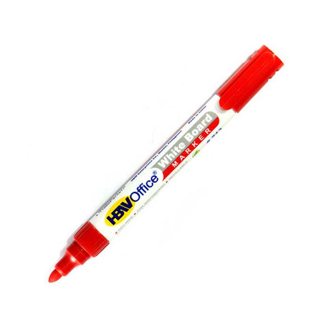 HBW Whiteboard Marker Red