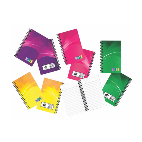 Hots Pocket Notebook 80lvs Side Spring