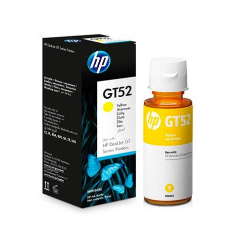 HP GT52 Yellow Original Ink Bottle