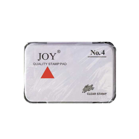 Joy Stamp Pad #4 with Ink Red