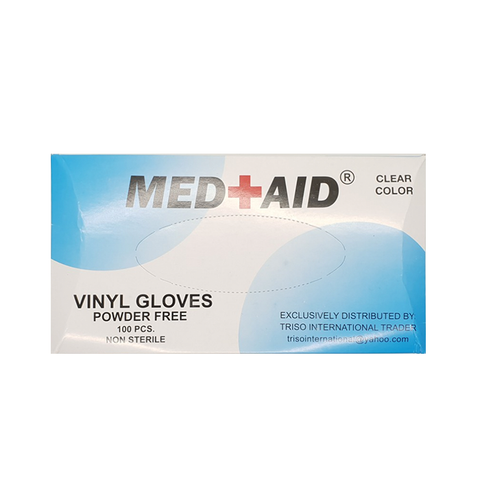 Med Aid Vinyl Gloves