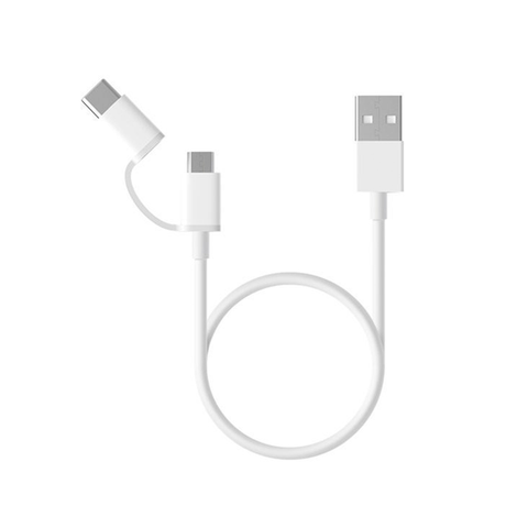 Mi 2-in-1 USB Cable Micro USB to Type-C