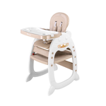 Montasen 2-in-1 High Chair & Study Desk