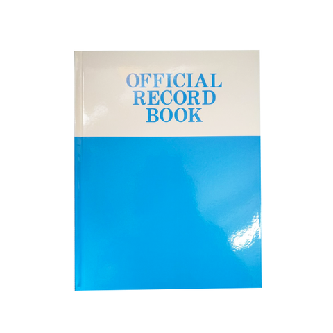 Official Record Book 300pages