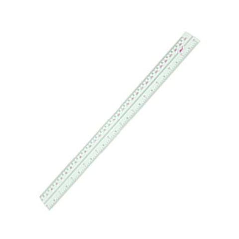 PLASTIC RULER 18" JOY