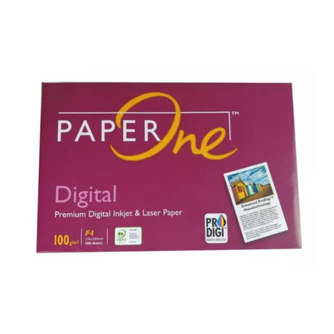 Paper One Digital (Presentation) Paper 100 GSM, Long