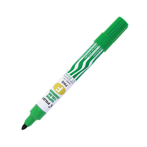 Pilot Permanent Marker Fine Pen Green