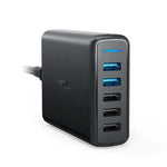 Anker PowerPort 5 with Dual Quick Charge 3.0 US Black