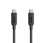 Anker Powerline II USB-C To USB-C 3.1 Gen2 3ft Black