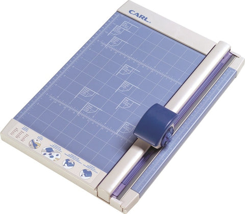 Carl RT-200 (12") PROFESSIONAL ROTARY TRIMMER, 10 SHEETS/STRAIGHT, SCORING, PERFORATING