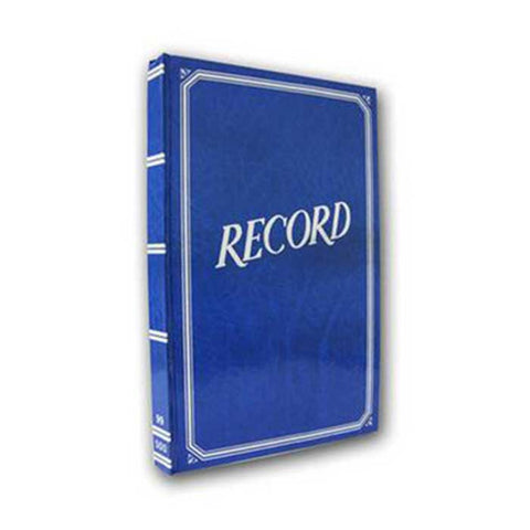 VECO RECORD BOOK #99 BLUE COVER 300PP