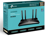 TP Link AX3000 Dual Band Gigabit Wi-Fi 6 Router Archer AX50