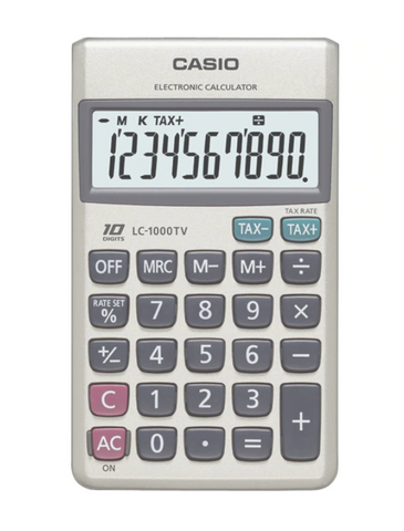 Casio LC-1000TV Pocket Calculator