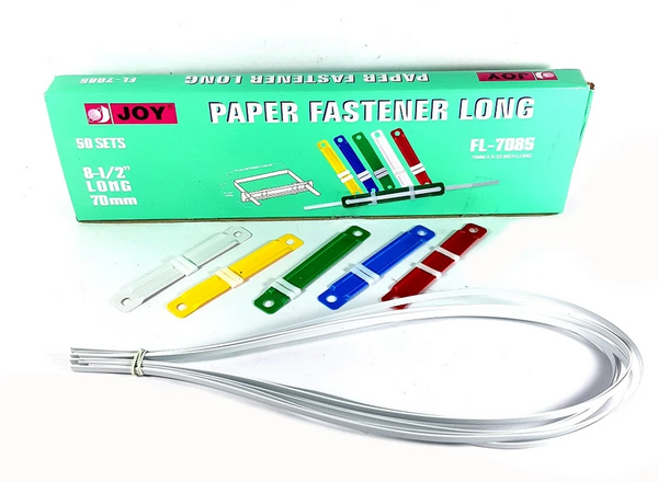 Plastic Paper Fastener Sizes